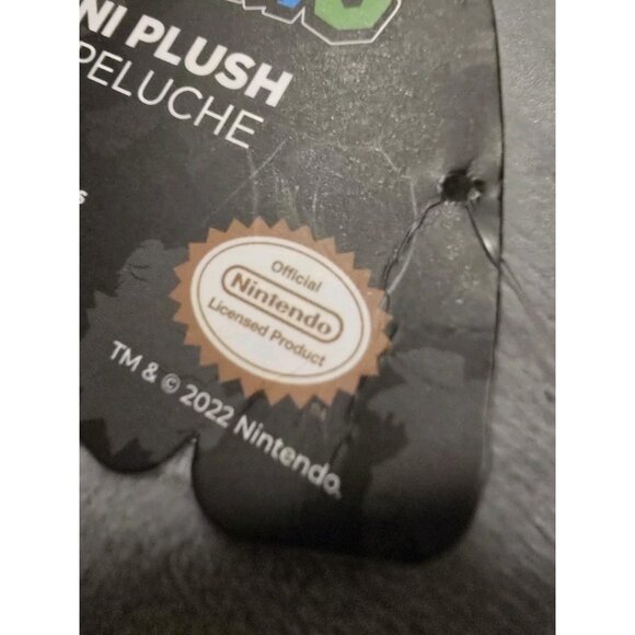 Culturefly Super Mario Thwomp Mini Stuffed Toy Plush 5 Inches - Picture 8 of 8